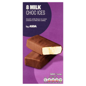 Milk Choc Ices 8 x 70ml (560ml)