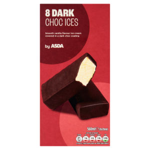 Dark Choc Ices 8 x 70ml (560ml)