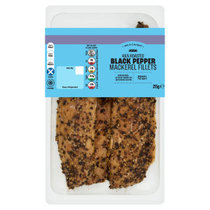 Peppery Kiln Roasted Mackerel Fillets 215g