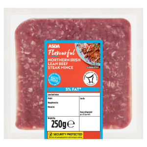 Flavourful Northern Irish Lean Beef Steak Mince 250g
