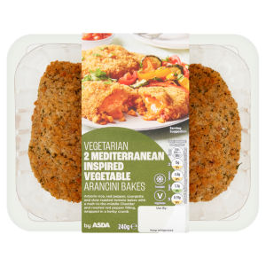 2 Vegetarian Mediterranean Inspired Vegetable Arancini Bakes 240g