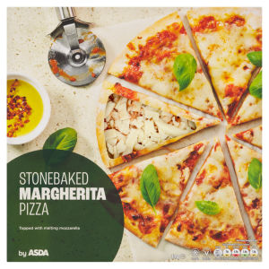 Goodfellas Stonebaked Thin Margherita Three Cheese Pizza 334g