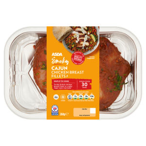 Smoky Cajun Chicken Breast Fillets 268g