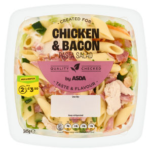 Crisp & Tender Chicken & Bacon Pasta Salad 345g