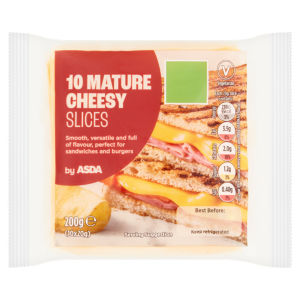 10 Mature Cheesy Slices 10x20g (200g)