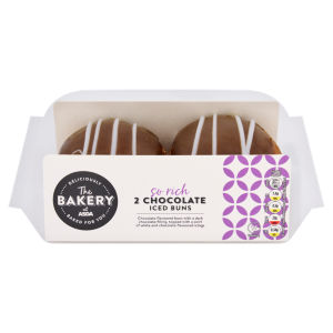 The Bakery at  2 Chocolate Iced Buns