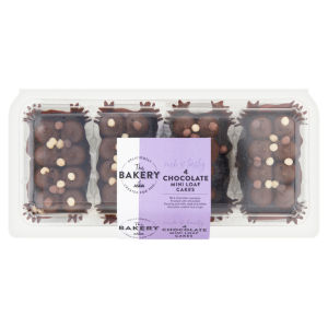 M&S 4 Chocolate Mini Loaf Cakes