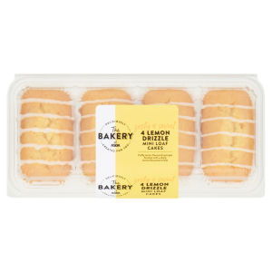 Lemon Drizzle Mini Loaf Cakes