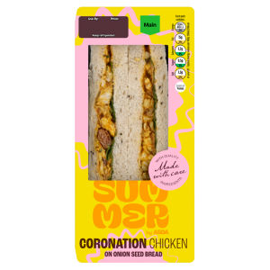 Summer by  Coronation Chicken on Onion Seed Bread