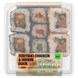 Teriyaki Chicken & Hoisin Duck Sushi