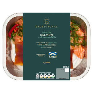 Scottish Salmon with Honey & Chilli 320g