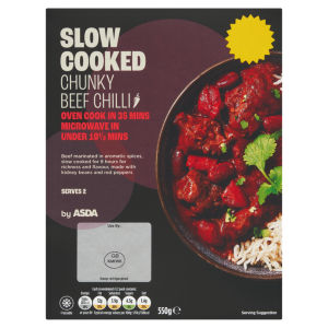 Slow Cooked Chunky Beef Chilli 550g