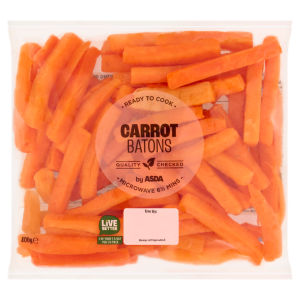 Sweet & Crunchy Carrot Batons 400g