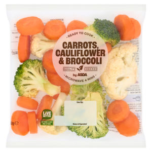 Crisp & Colourful Carrots, Cauliflower & Broccoli 240g