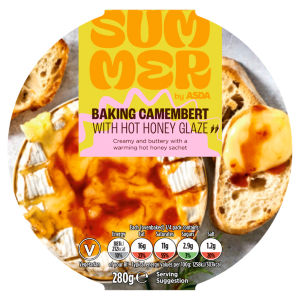 Baking Camembert with Hot Honey Glaze 280g