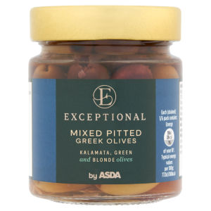 Mixed Pitted Greek Olives 195g