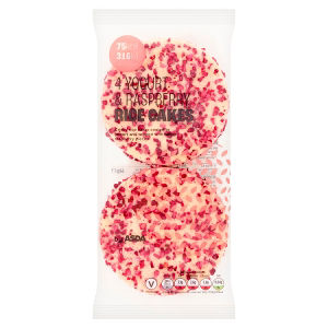 4 Yogurt & Raspberry Rice Cakes 64g