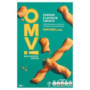 OMV! Plant Based by  Cheese Flavour Twists 125g
