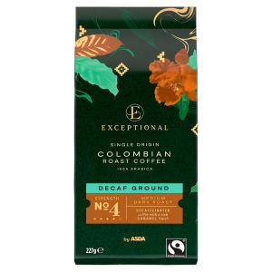 Colombian Roast Decaf Ground Coffee 227g