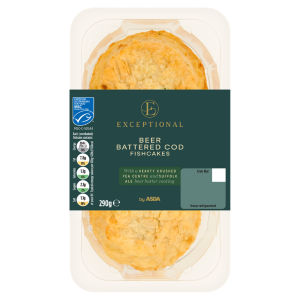 Beer Battered Cod Fishcakes 290g