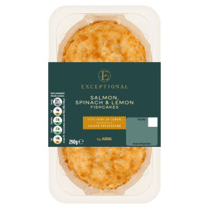 Salmon, Spinach & Lemon Fishcakes 2 Pack