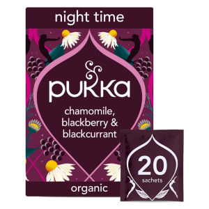 Pukka Organic Night Time Berry 20 Herbal Tea Sachets 32g