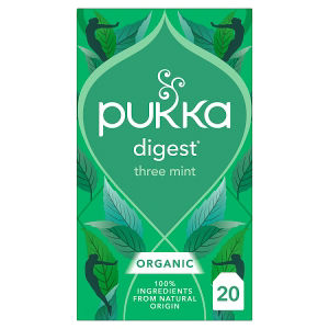 PUKKA Organic Three Mint Tea with Peppermint 40 Herbal Tea Bags