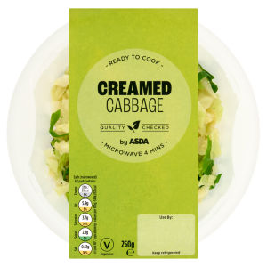 ASDA Classic Creamed Cabbage 250g