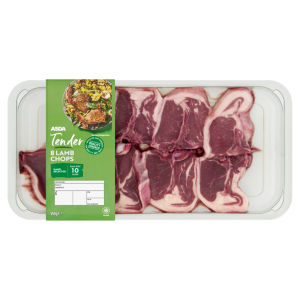 8 Tender Lamb Chops 550g