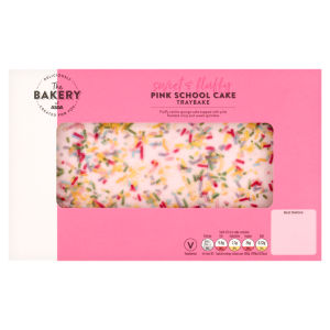 Pink School Cake Traybake 300g