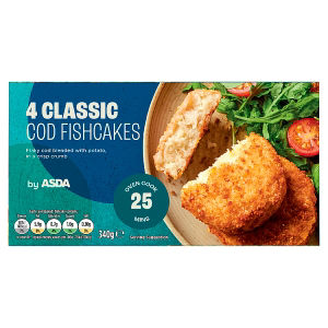 4 Classic Cod Fishcakes 340g