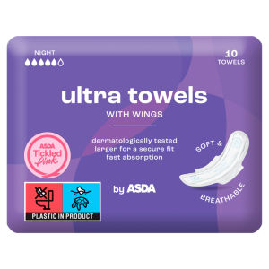 10 Night Ultra Towels with Wings