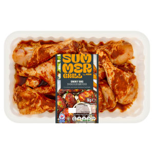Summer Grill by  Smoky BBQ Chicken Drumsticks 1kg
