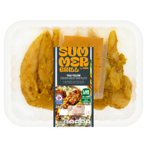 Thai Yellow Chicken Breast Mini Fillets 330g