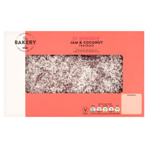 Jam & Coconut Traybake 300g