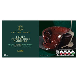 2 Melt in the Middle Puddings 180g