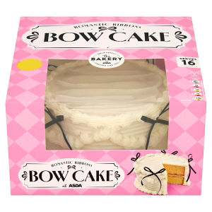 Romantic Ribbons Bow Cake