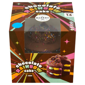 Chocolate Rainbow Cake