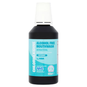Chlorhexidine Peppermint Antibacterial Alcohol Free Mouthwash 300ml