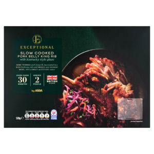 Slow Cooked Pork Belly King Rib with Kentucky Style Glaze 528g