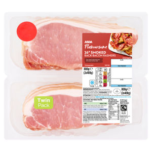 Smoked Back Bacon Rashers Family Pack
