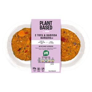2 Tofu & Harissa Burgers 227g