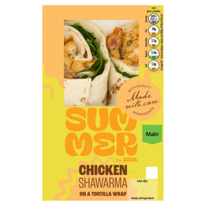 Chicken Shawarma on a Tortilla Wrap