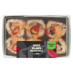 Spicy Prawn Dragon Rolls