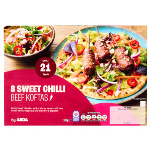8 Sweet Chilli Beef Koftas 320g