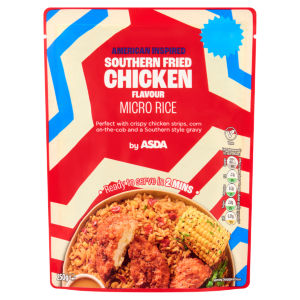 American Inspired Southern Fried Chicken Flavour Micro Rice 250g