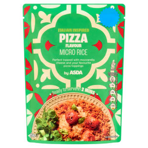 Italian Inspired Pizza Flavour Micro Rice 250g