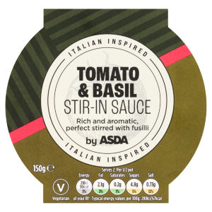 Tomato & Basil Stir-In Sauce 190g