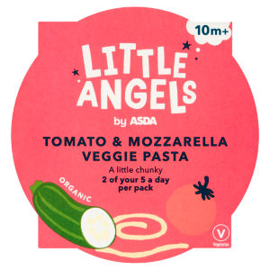 Little Angels by  Organic Tomato & Mozzarella Veggie Pasta 10m+ 190g