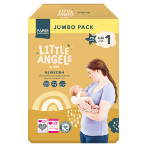 Little Angels by  Newborn Disney Size 1 2-5 kg Jumbo Pack 70 Nappies